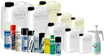 Chemieprodukte und Reiniger